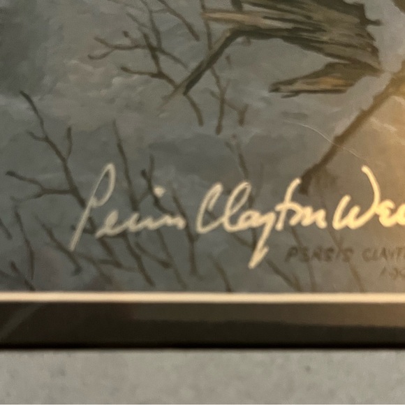 “Silent Watch Grey Wolves” by Persis Clayton Weirs Authentication attached. - Picture 7 of 15